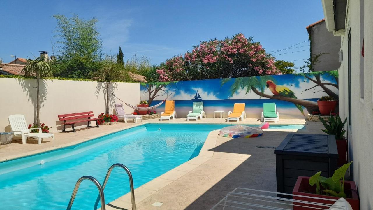 Cazouls-lès-Béziers Chambre Chez Corinne Et Bernard מראה חיצוני תמונה